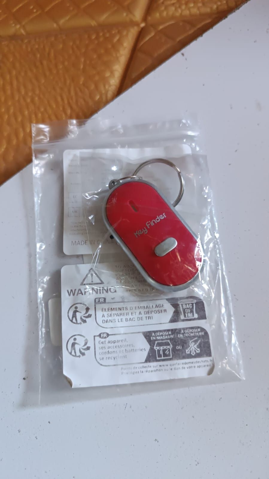 Key Finder Anti Key Lost Key Chain Whistle Induction (1 Pc) Key Finder Anti Key Lost Key Chain Whistle Induction (1 Pc)
